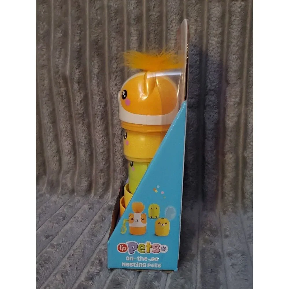 Lot of 3 Fisher-Price,  Pets On-The-Go Nesting Pets, 3 Years +, Boxed & New